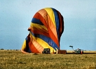 Africa (8)  Balloon deflating, Masai Mara, Kenya